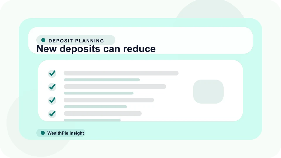 Calculator and savings plan worksheet